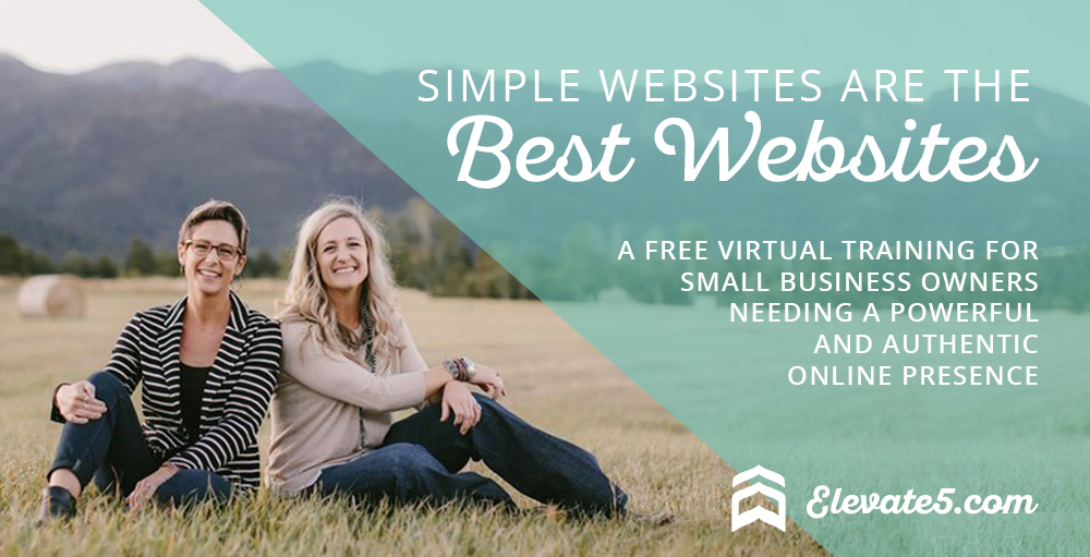 Simple Websites are the Best Websites, Elevate5 Blog