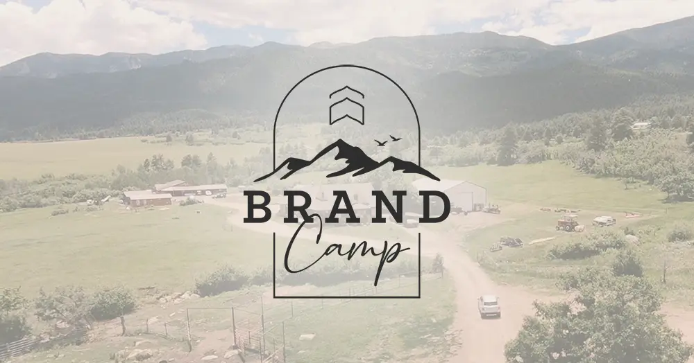 Brand Camp 2026 aerial view with logo